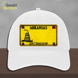 Arkansas Dont Tread On Me Novelty License Plate Hat HAT-MLP-8836