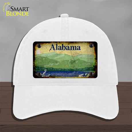 Alabama Rusty Novelty License Plate Hat HAT-MLP-9503
