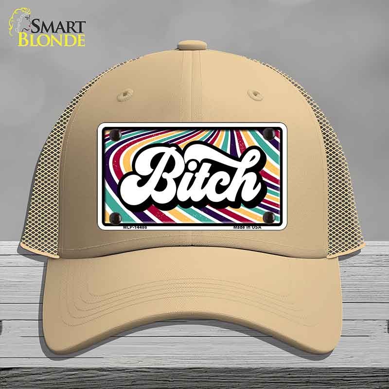 B-tch Novelty License Plate Hat HAT-MLP-14488