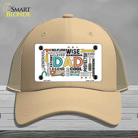 Dad Qualities Novelty License Plate Hat HAT-MLP-14497