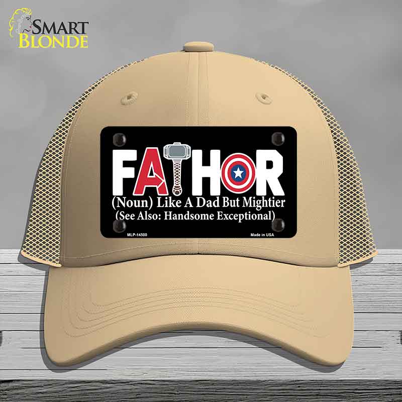 FATHOR Novelty License Plate Hat HAT-MLP-14500