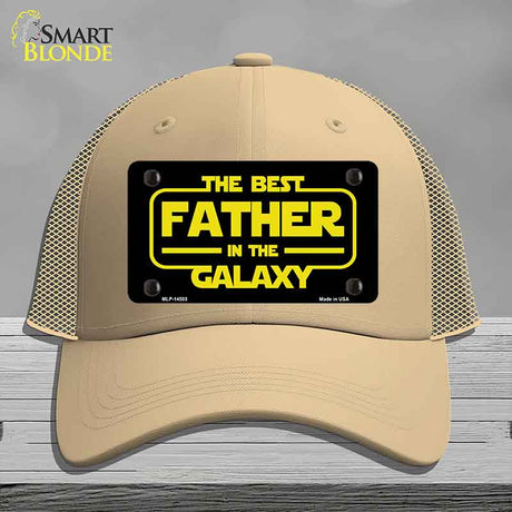Best Father in the Galaxy Novelty License Plate Hat HAT-MLP-14503