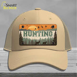Hunting Sunset Novelty License Plate Hat HAT-MLP-14511