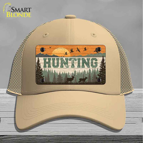 Hunting Sunset Novelty License Plate Hat HAT-MLP-14511