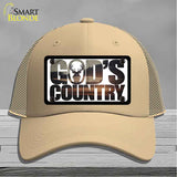 Gods Country Novelty License Plate Hat HAT-MLP-14517