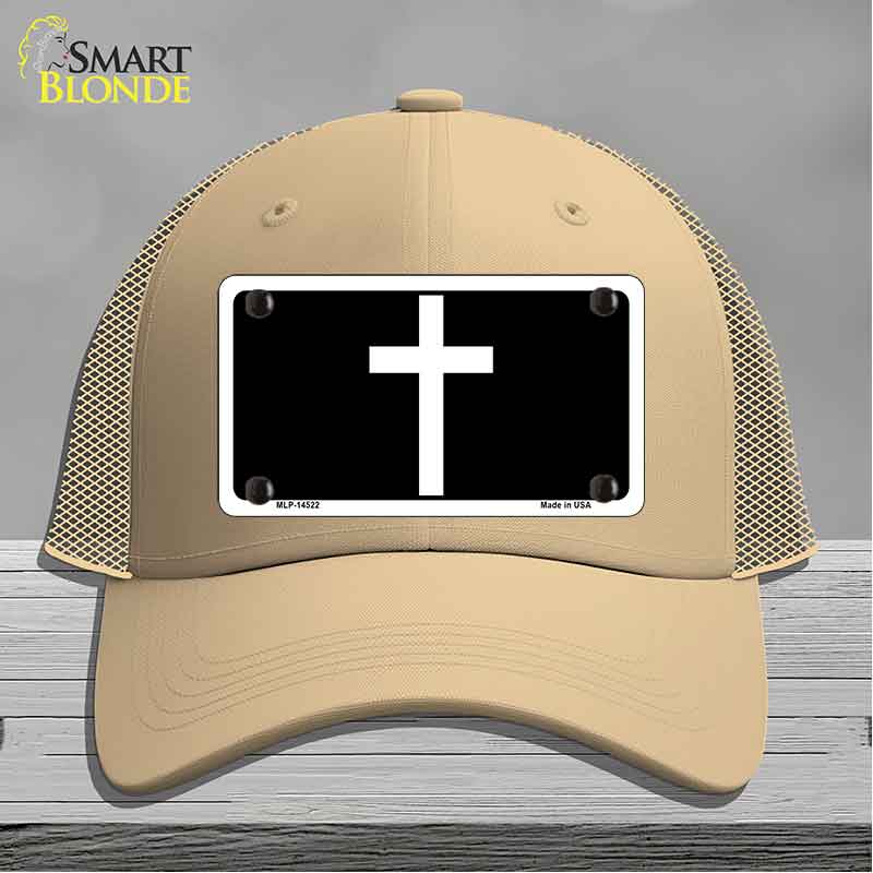 Cross Silhouette Novelty License Plate Hat HAT-MLP-14522