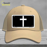 Cross Silhouette Novelty License Plate Hat HAT-MLP-14522