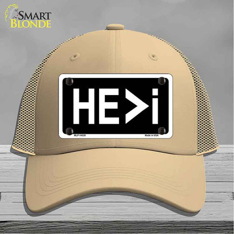 HE>i Novelty License Plate Hat HAT-MLP-14526