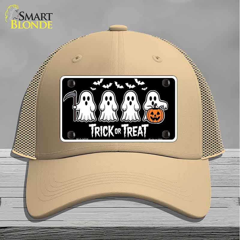 Trick or Treat Ghosts Novelty License Plate Hat HAT-MLP-14528