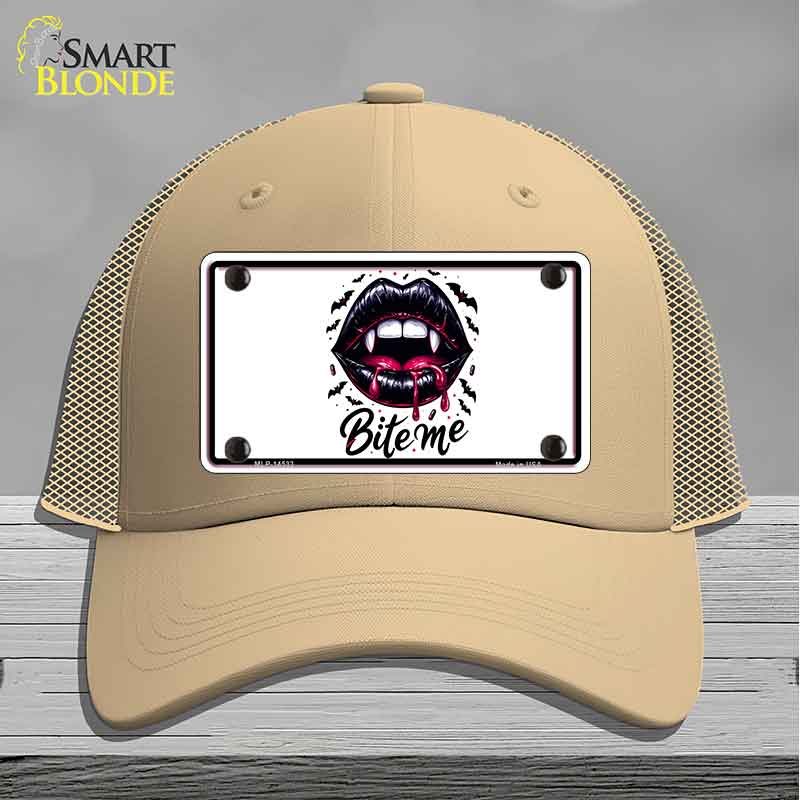 Bite Me Novelty License Plate Hat HAT-MLP-14533