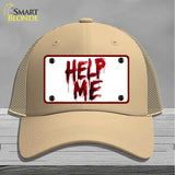 Help Me Bloody Novelty License Plate Hat HAT-MLP-14539