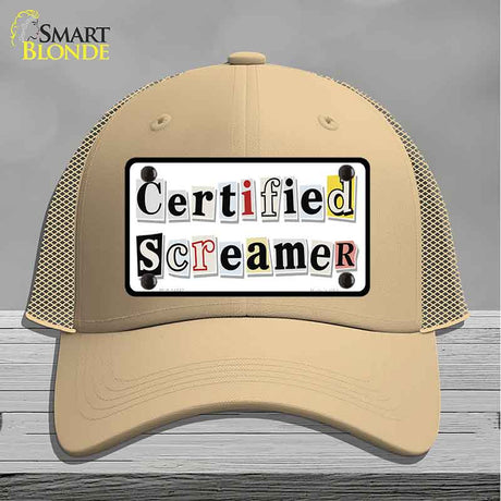 Certified Screamer Novelty License Plate Hat HAT-MLP-14542