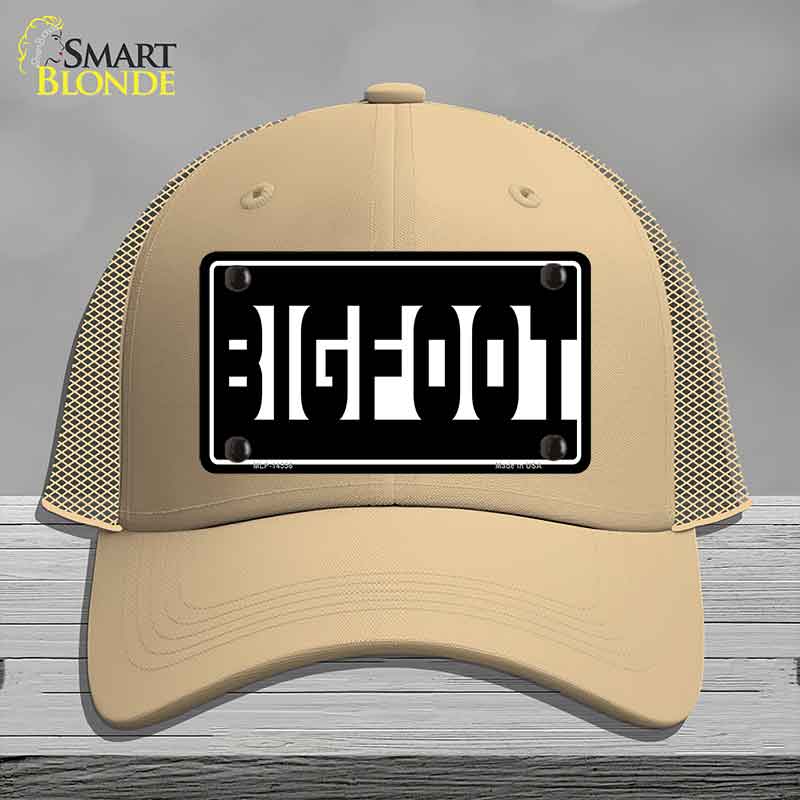 Bigfoot Hidden Novelty License Plate Hat HAT-MLP-14556