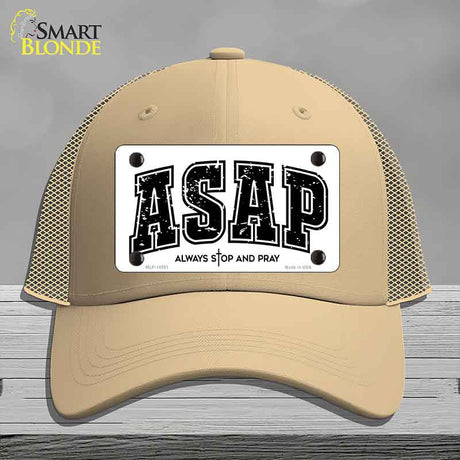 Always Stop and Pray Novelty License Plate Hat HAT-MLP-14561