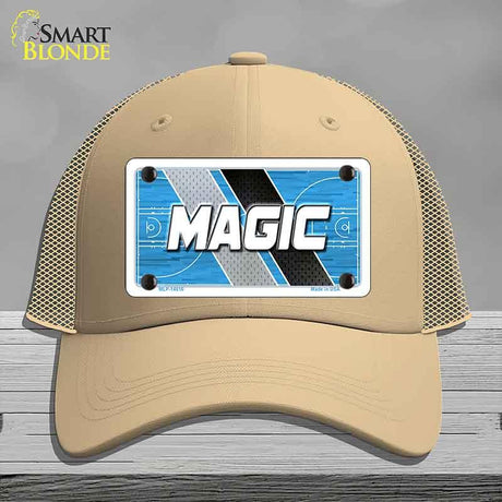 MAGIC Graphic Novelty License Plate Hat HAT-MLP-14616 Mesh Khaki
