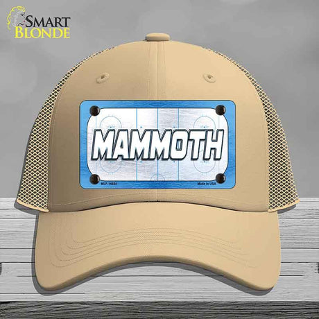 MAMMOTH Graphic Novelty License Plate Hat HAT-MLP-14684 Mesh Khaki