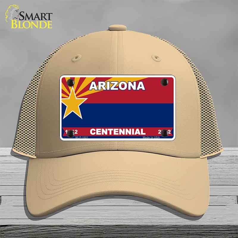Arizona Centennial Novelty License Plate Hat HAT-MLP-1801