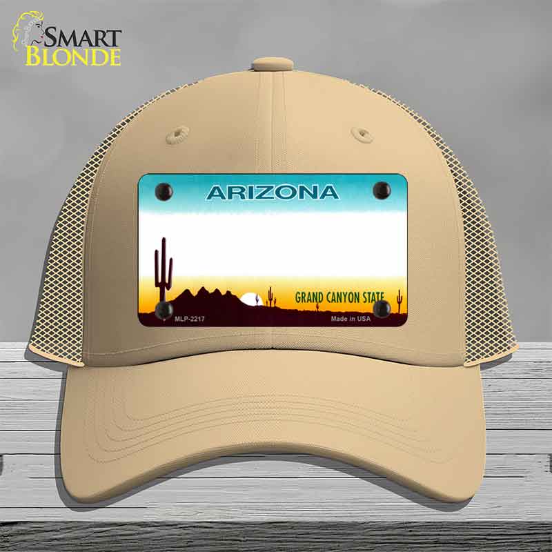 Arizona State Blank Novelty License Plate Hat HAT-MLP-2217