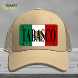 Tabasco Novelty License Plate Hat Mesh / Khaki