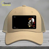 Armor Offset Novelty License Plate Hat Mesh / Khaki