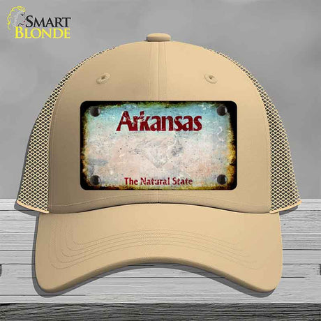 Arkansas State Rusty Novelty License Plate Hat HAT-MLP-8120