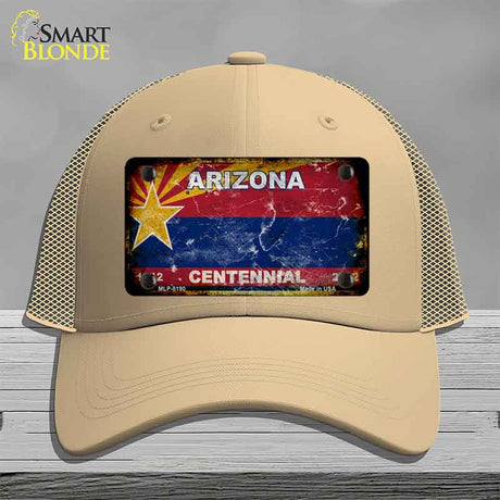 Arizona Centennial State Rusty Novelty License Plate Hat HAT-MLP-8190