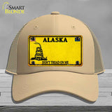 Alaska Dont Tread On Me Novelty License Plate Hat HAT-MLP-8834