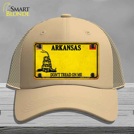 Arkansas Dont Tread On Me Novelty License Plate Hat HAT-MLP-8836