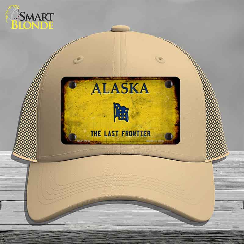 Alaska Rusty Novelty License Plate Hat HAT-MLP-9510