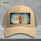 Alaska Bear Rusty Novelty License Plate Hat HAT-MLP-9512