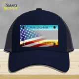 Arizona License Plate American Flag Novelty License Plate Hat HAT-MLP-12431