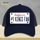 Number 1 Kings Fan California Novelty License Plate Hat Tag Mesh Navy