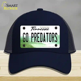 Go Predators Novelty License Plate Hat Tag Mesh Navy