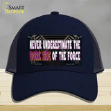 The Dork Side Novelty License Plate Hat Tag Mesh Navy