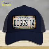 Diggs 14 Excelsior New York Rusty Novelty License Plate Hat Tag Mesh Navy