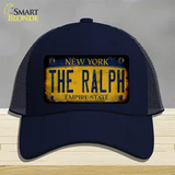 The Ralph New York Rusty Novelty License Plate Hat Tag Mesh Navy