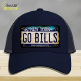 Go Bills New York Rusty Novelty License Plate Hat Tag Mesh Navy