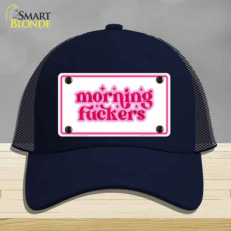 Morning F-ckers Novelty License Plate Hat HAT-MLP-14490