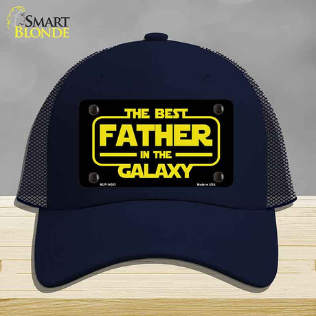 Best Father in the Galaxy Novelty License Plate Hat HAT-MLP-14503