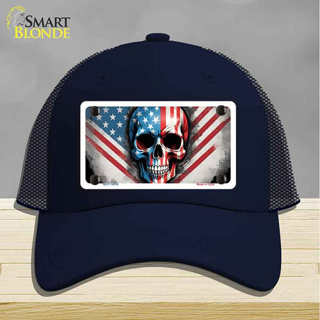 American Skull Novelty License Plate Hat HAT-MLP-14509