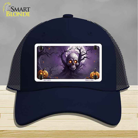 The Haunted Skull Tree Novelty License Plate Hat HAT-MLP-14515