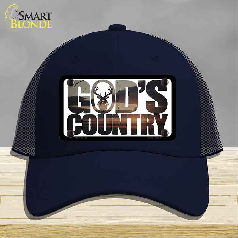Gods Country Novelty License Plate Hat HAT-MLP-14517