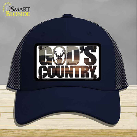 Gods Country Novelty License Plate Hat HAT-MLP-14517
