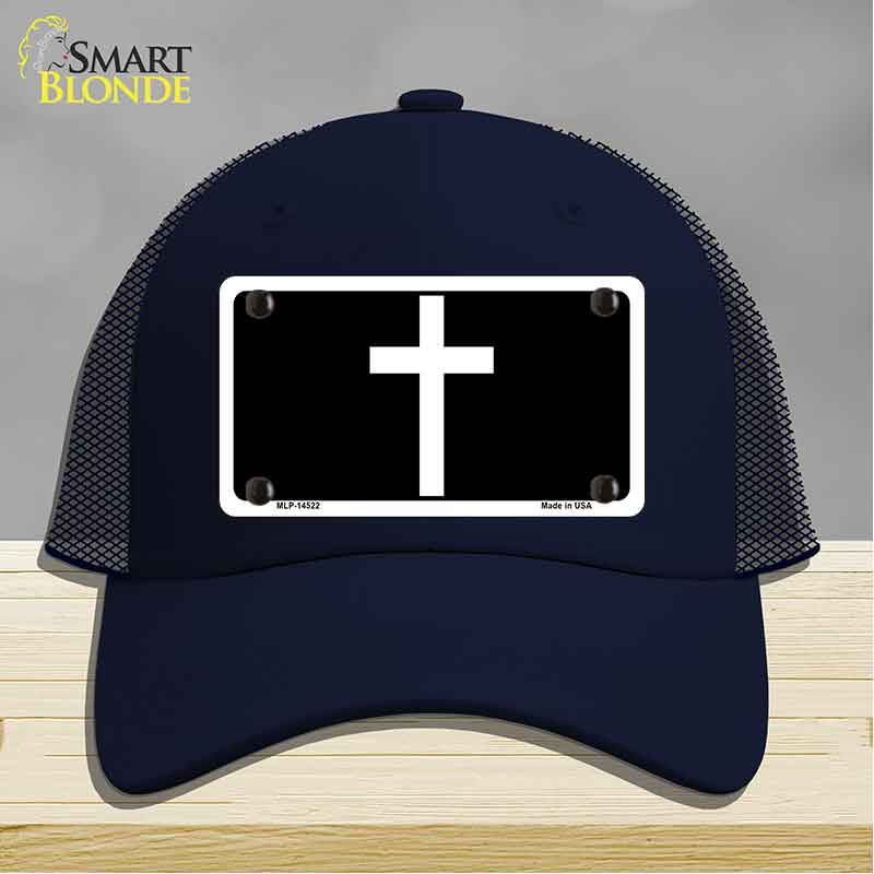 Cross Silhouette Novelty License Plate Hat HAT-MLP-14522