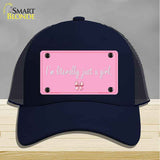 Im Literally Just a Girl Novelty License Plate Hat HAT-MLP-14530