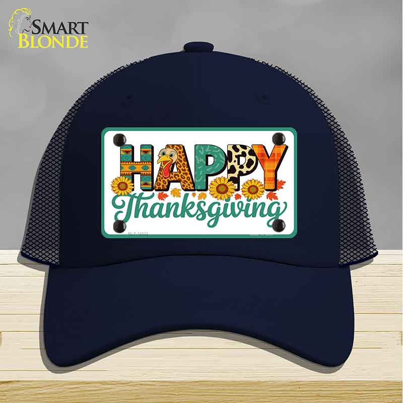 Happy Thanksgiving Novelty License Plate Hat HAT-MLP-14532