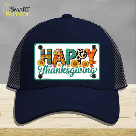 Happy Thanksgiving Novelty License Plate Hat HAT-MLP-14532