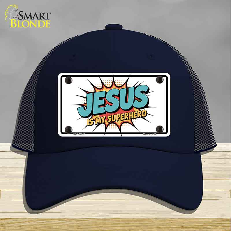 Jesus is My Superhero Novelty License Plate Hat HAT-MLP-14537