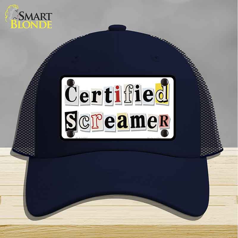 Certified Screamer Novelty License Plate Hat HAT-MLP-14542