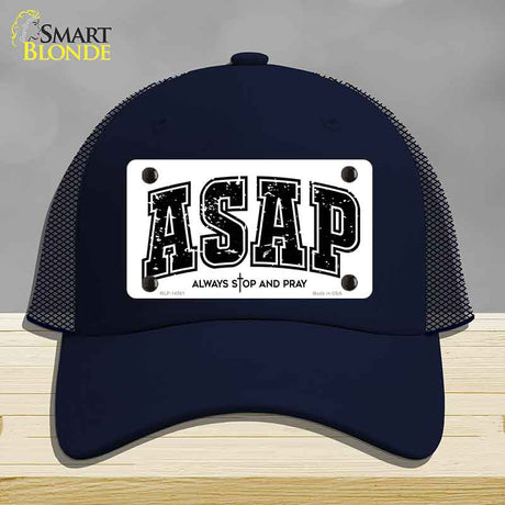 Always Stop and Pray Novelty License Plate Hat HAT-MLP-14561